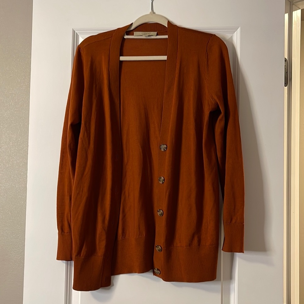Loft cardigan. Size Medium
